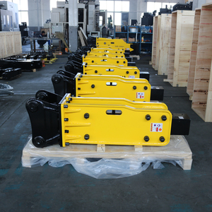 Komatsu martelo hidráulico do disjuntor de pedra 20ton para a máquina de construção do balde da escavadeira - Product Image 5