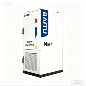 Sistema de Almacenamiento de Energía con Batería de Iones de Sodio de 125KW 259KWH, el Más Vendido en Europa, Refrigeración Líquida, Baja Temperatura -40C 60C - Product Image 5