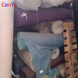 China Factory Belgian Pink <strong>Linen</strong> Upholstery Fabric <strong>Damask</strong> - Product Image 1