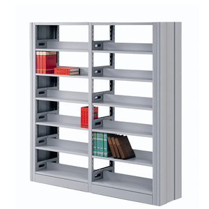 Estantería Metálica para Libros, Muebles Escolares, Biblioteca, Multi-Nivel, Estilo Moderno, Color <span class=keywords><strong>Rojo</strong></span>, Estantería Lateral - Product Image 6