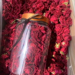 Лучшая цена, сушеный темно-красный цветок розы большой формы, оптовая продажа, закуска свежей сублимированной красной розы для чая - Product Image 4