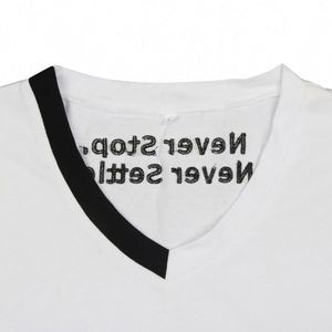 เสื้อยืดเปล่าสำหรับสกรีนลายแบบซับลิเมชั่น ราคาถูกจากโรงงาน รับผลิตเสื้อยืดออกกำลังกายตามสั่ง - Product Image 2