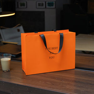 Оптовая продажа, роскошные ювелирные изделия с логотипом на заказ, бумажные сумки для покупок, подарочные пакеты с веревочными ручками, печать золотой фольги, розничная упаковка - Product Image 3