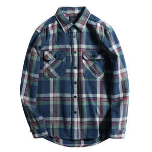 Factory Custom 100% Cotton Long <strong>Flannel</strong> Jacket <strong>Women</strong> Wholesale Long Sleeve Plaid <strong>Flannel</strong> Casual <strong>Shirt</strong> Men <strong>Uk</strong> - Product Image 4