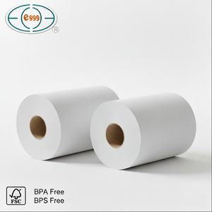 Rouleau de papier thermique pour reçus_3 1/8" × 270 Rouleaux de papier thermique POS, papier thermosensible, papier pour reçus POS pour utilisation en caisse enregistreuse - Product Image 1
