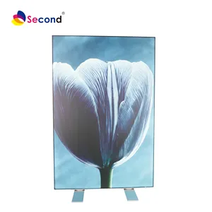 High Quality Cheap Portable Background Crystal Menu Board Led Advertising Light Boxes