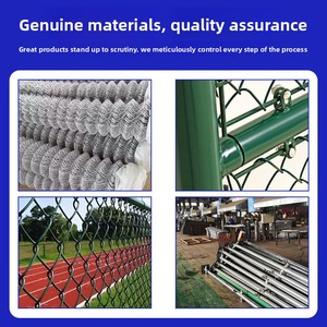 Recinzione Perimetrale Professionale per Stadi - Rete a Maglie Intrecciate Rivestita in PVC per Campi Sportivi - Product Image 5