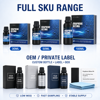CarSusChem Vente en gros Cire liquide de revêtement céramique ultime au graphène 9H, Sérum de protection anti-UV pour le detailing automobile, la peinture de voitures, de motos et de yachts