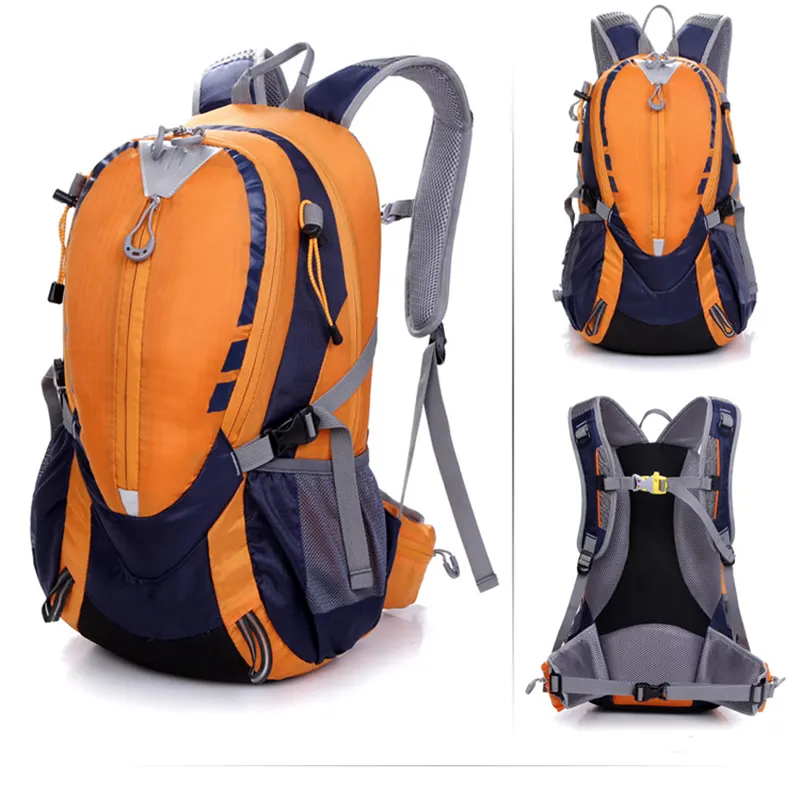 Hohe kapazität nylon outdoor reise trekking rucksack camping tasche wasserdicht moutain wandern rucksack