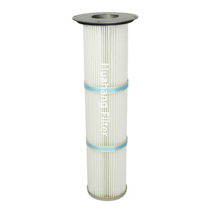 Filtre à poussière en polyester Turbine à gaz Compresseur d'air Filtre à cartouche de cellulose plissé - Product Image 2