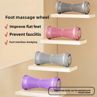 Rouleau de massage en mousse Egeeal pour les pieds, soulagement de la fasciite plantaire, massage des tissus profonds, récupération musculaire, relaxation des muscles du mollet, yoga