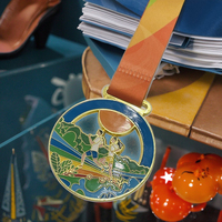 Prix d'usine Conception de médaille en métal personnalisée pour les sports de course Artisanat en métal de haute qualité