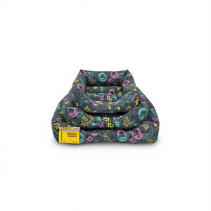 Cuccia per Cani Colorata con Fondo Antiscivolo, Set Tre Pezzi per Animali Domestici - Product Image 2