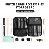 Carry Tech Electronics Power Bank Gadget Organisateur numérique Organisateur de voyage Stockage Câble USB Pochette de transport Sac