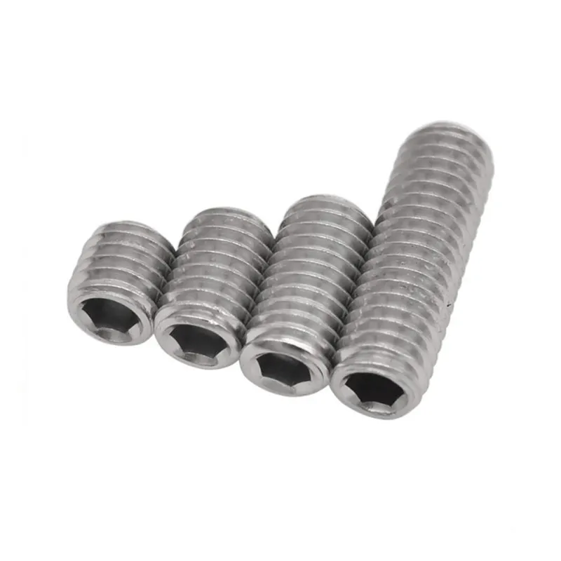 Custom Metal M2 M2.5 M3 M4 M5 M6 Hex Socket Set Stainless Steel Self-Tapping Hex Head Screws