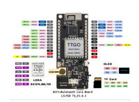 Lilygo LoRa32 V2.1 _ 1.6 Version 433/868/915Mhz ESP32 LoRa OLED 0.96 pouces carte SD BT WIFI Module sans fil carte de développement ESP-32