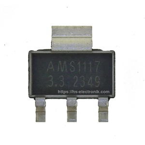 AMS1117-3.3 mạch tích hợp (ICS) 3.3V 1A sot223 1batch = 40 chiếc/linh kiện điện - Product Image 1