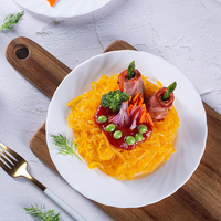 Chinese Ketogenic Instant Foods Slim Thin Weight Low Carbs Low Calorie Low Fat Sugar Free Wet Carrot Konnyaku Noodles Spaghetti