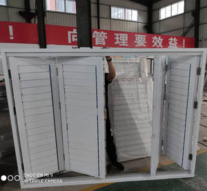 باب قابل للطي من سبائك الألومنيوم مع شرائح متحركة - Product Image 3