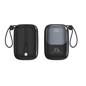 Nuevo Banco de Energía Portátil de 10000 mAh con Carga Rápida PD22.5W, Pantalla LED y Cable Tipo-C para Teléfono Móvil - Product Image 3