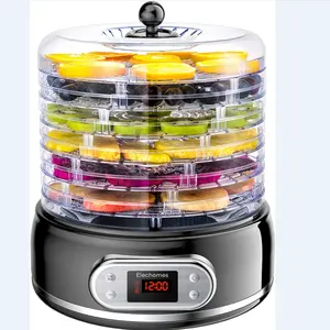 Electric Food Dehydrator Machine, Home Use With Temperature Control 5 Trays Mini Electric Fruit Dryer Machine/