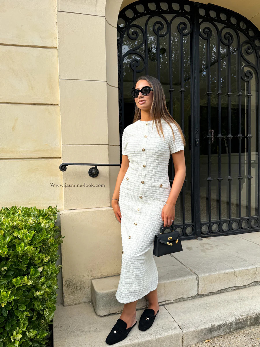 retro dress french knit Pariaura Women Light Beige Summer Beach Dress,Hollow Spaghetti Strap V-Neck Knit  Dress With Shell Decor,French Retro Bohemian Holiday Vacation,Casual  Holiday