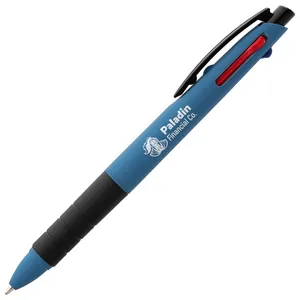 Bolígrafo multi-tinta Trio Softy, gadgets personalizados - Product Image 2