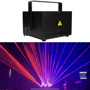 Luz Láser de Escenario RGB de Alta Potencia de 10W y 20KPPS, Animación a Todo Color, Luces de Escenario para DJ para Fiestas con ILDA, <span class=keywords><strong>Precio</strong></span> de Fábrica - Product Image 2