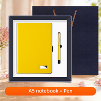 Coffret Cadeau de Noël : Carnet A5 et Stylo Bille – Fournitures de Bureau Hiver, Vente en Gros, Logo Personnalisé, En Stock