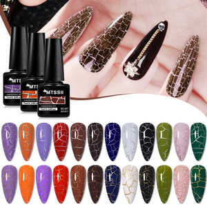 MTSSII 7ml <span class=keywords><strong>vernis</strong></span> à ongles sec à l'air fournitures pour ongles bricolage manucure pas besoin de lampe gel craquelé <span class=keywords><strong>vernis</strong></span> à ongles craquelé gel de doublure en marbre - Product Image 3