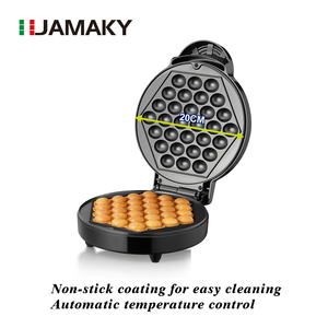 JAMAKY 2000W 电动煎饼锅 不粘锅 20 厘米烤盘 带冷感手柄 过热保护功能 适合家庭烹饪 - Product Image 5