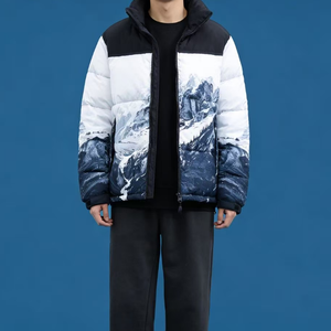 Chaqueta de Invierno Personalizada de Alta Calidad para Hombre, Impermeable y Cortavientos para Clima Frío - Product Image 2