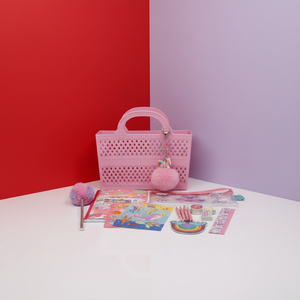 Set di Cancelleria per Bambini con Quaderno a Spirale, Penna a Sfera, Disegni di Mostri Cartoon e Portachiavi - Product Image 4
