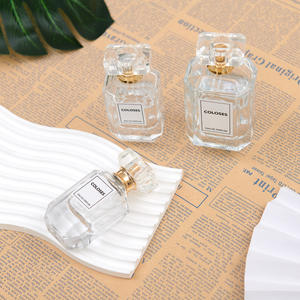 Botella de perfume personalizada de lujo 30ml 50ml 100mL forma irregular botella de perfume de cristal vacía - Product Image 1