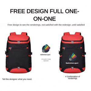 Sac à dos de sport personnalisé avec logo, grande capacité, sacs à dos de basketball, multifonction, sac de badminton avec compartiment à chaussures - Product Image 6