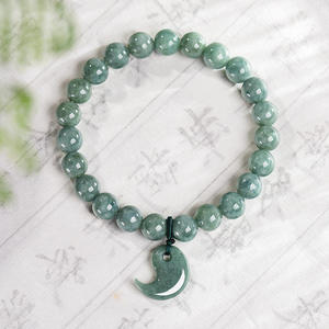 Bracelet en jade naturel Tai Chi, bijoux haut de gamme pour femmes, jade en gros, design original SL161 - Product Image 2