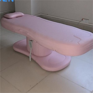 KISEN Custom Luxury Professional Cosmetic Beauty Facial Lash Treatment Salon Chair 3 Motor <b>Electric</b> Massage <b>Table</b> Beauty Bed - Product Image 5