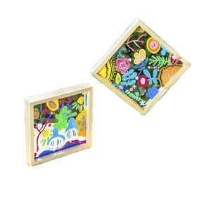 Tablero de dibujo acrílico de colores para niños, juguete hecho a mano, grafiti, juego, pintura, acrílico, transparente, marco de dibujo - Product Image 1