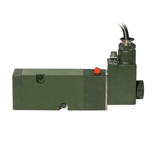 Vanne solénoïde pneumatique COVNA pour commande urgente avec éclairage LED intégré et variateur de débit - Product Image 4