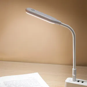 USB süper parlak led mini yatak odası başucu şarj edilebilir göz koruma çalışması okuma bilgisayar taşınabilir komodin işık lambası