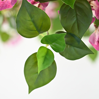 Arbre artificiel de bougainvillier intégré de 200 cm, ornement floral haut de gamme pour la décoration intérieure de lieux de mariage, hôtels et halls d'accueil