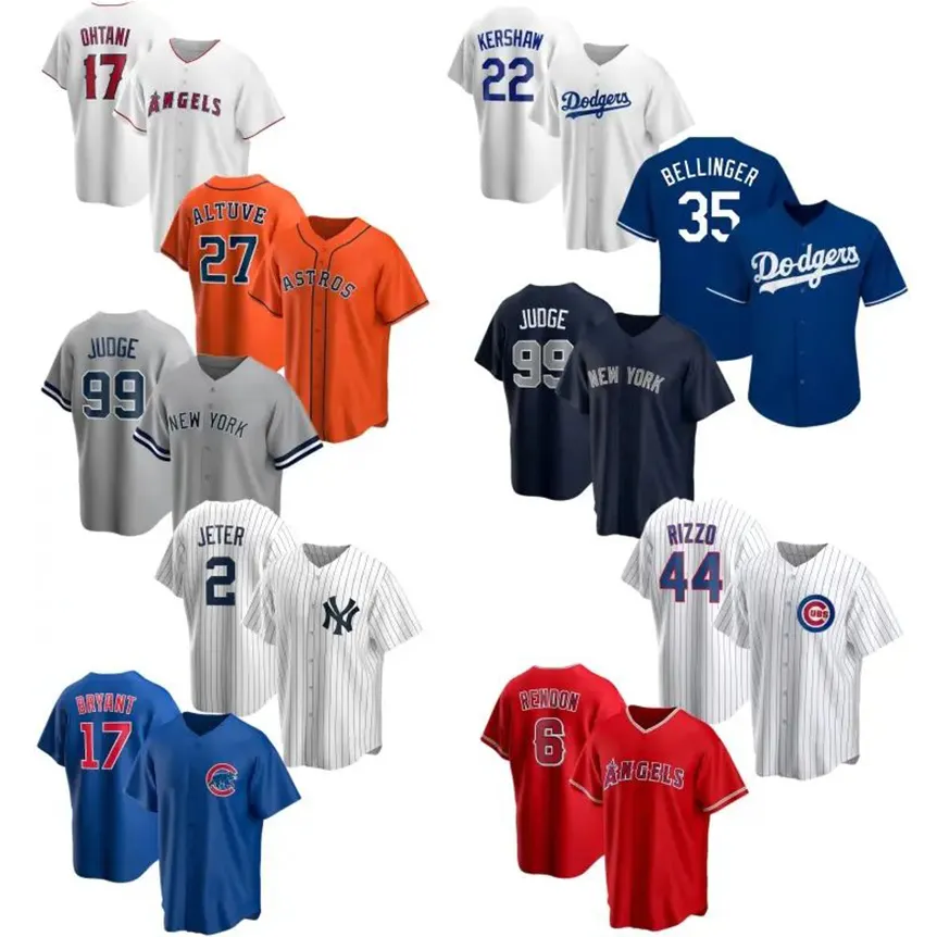 Customized High quality MLBing all team baseball jerseys sublimation blank softball and baseball shirts for sports uniforms