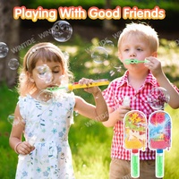 Éjection de haute qualité colorée avec Machine de jeu de labyrinthe avec lumière LED jouets de baguette à bulles vides pour enfant