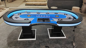 Nuovo Tavolo <span class=keywords><strong>da</strong></span> Poker Personalizzabile 96/102/110 Pollici Popolare per Casinò, Tavolo <span class=keywords><strong>da</strong></span> Gioco Cinese per Casa 2026 - Product Image 5