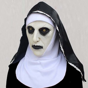 Disfraz de <span class=keywords><strong>Monja</strong></span> Negra Terrorífica de la Virgen María para Mujer, Halloween 2024, HORR-011 - Product Image 2