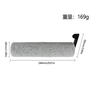 Accessoires de rouleau de brosse pour Dreame Mova K20 / K20 <span class=keywords><strong>Pro</strong></span> / K30 / K30 Mix pièces de rechange pour aspirateur humide et sec filtre HEPA - Product Image 2