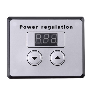 Régulateur de tension électronique SCR à commande numérique <span class=keywords><strong>AC</strong></span> 220V <span class=keywords><strong>10000W</strong></span> 80A 10-220V, variateur de vitesse, thermostat + compteurs numériques - Product Image 6