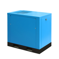 Compresseur d'air électrique à vis avec réservoir d'air Compresseur d'air industriel à fréquence variable à un étage