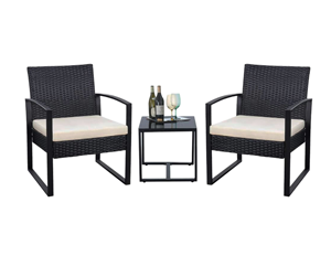 Ensemble de canapés de salon en aluminium moderne et durable à 3 pièces, meubles de patio d'extérieur, salon, salle à manger, hôtel, villa, canapé - Product Image 2