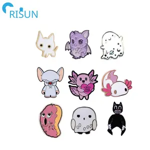 Recuerdos personalizados Soft EnamelCartoon Emblem Lapel Pins Insignias Broches Custom CartoonEnamel Pin